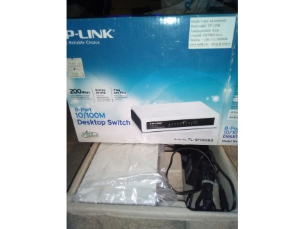 ! 8-porni Ethernet switch TP-LINK TL-SF108D