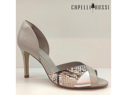 `CAPELLI ROSSI` animal sivo srebrna sandala