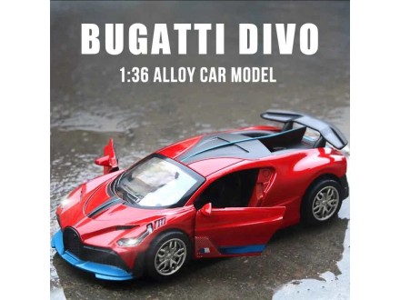 1:36 Bugatti Divo, sa svetlom i zvukom