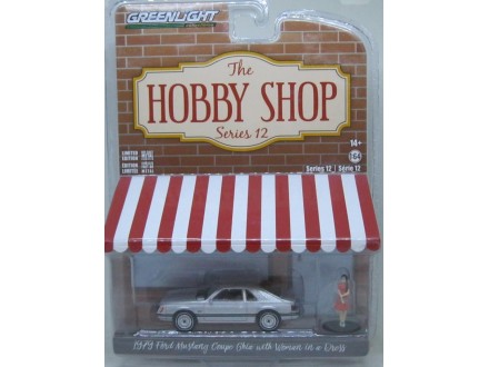 1:64 greenlight ford mustang `79 coupe ghia