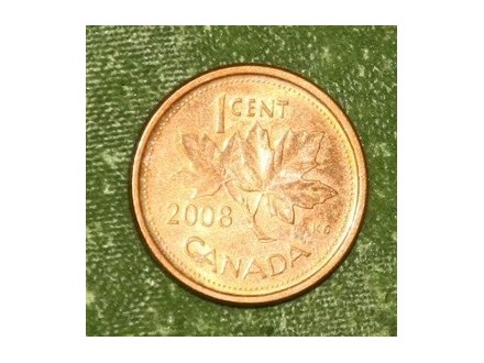 1 CENT CANADA 2008.
