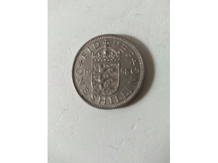 1 šiling, V.Britanija,1958.