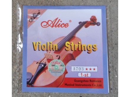 1. žica za violinu (E žica)
