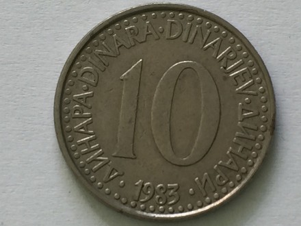 10 DINARA 1983 SFRJ