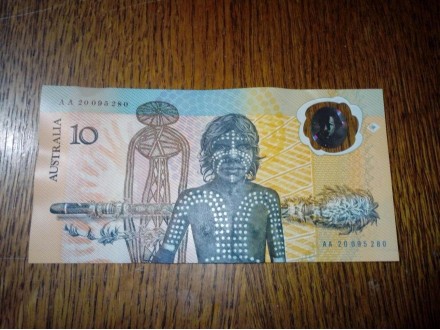 10 australijskih dolara 1988 godina