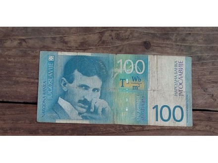 100 DINARA 2000