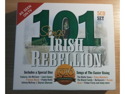 101 songs of Irish Rebellion 5 cd set