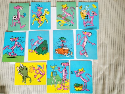 11 razglednica Pink Panter - 1976