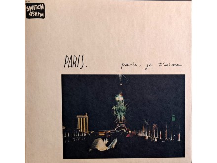 12`: PARIS - PARIS JE T`AIME (JAPAN PRESS)