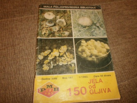 150 jela od gljiva