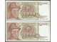 20000 dinara unc 2 novcanice 1987 slika 1