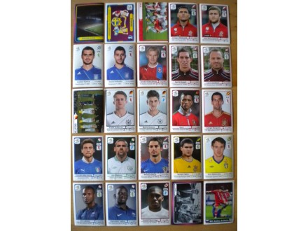 25 sličica `Euro 2012`