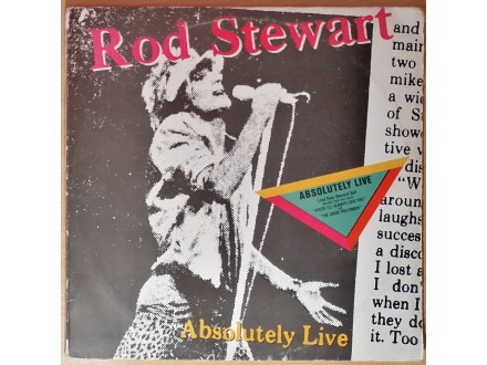 2LP ROD STEWART - Absolutely Live (1982) 1. press, VG+