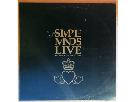 2LP SIMPLE MINDS - Live In The City Of Light (1987) NM