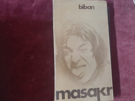 334 MASAKR - Dubravko Bibanović Biban + posveta