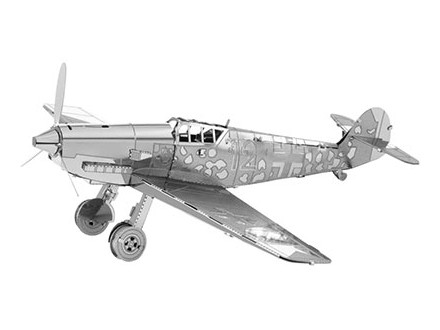 3D metalna maketa - Nemački lovački avion Messerschmitt