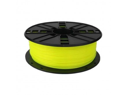 3DP-PLA1.75-01-FY PLA Filament za 3D stampac 1.75mm, kotur 1KG Fluorescent Yellow