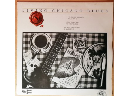 3LP V/A - Living Chicago Blues 1-3 (1983) VG+/VG/NM