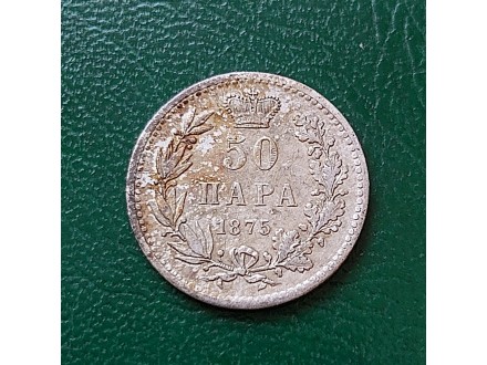 50 PARA 1875 srebro