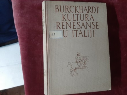 626 Kultura renesanse u Italiji - Jacob Burckhardt