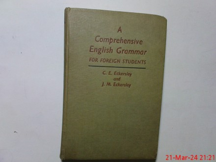 A COMPREHENSIVE ENGLISH GRAMMAR