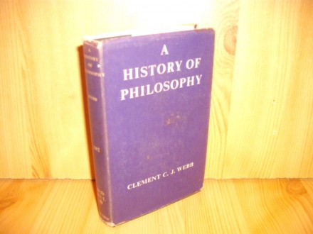 A History of Philosophy - Clement C.J. Webb