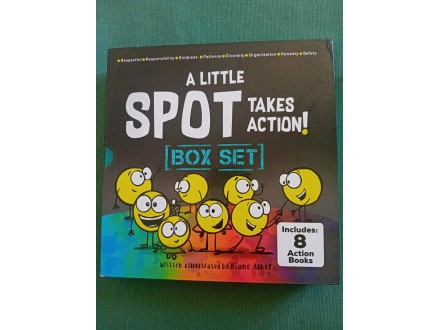 A little spot takes action Box set 8 knjižica