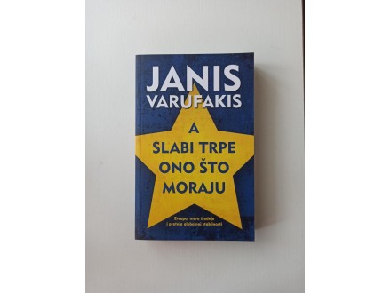 A slabi trpe ono što moraju - Janis Varufakis
