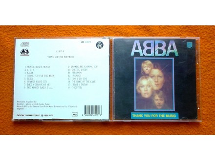 ABBA - Thank You For The Music (CD - 1991) VERY RARE