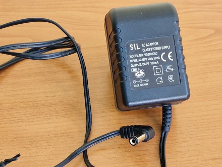 AC adapter 9 V - 300 mA SIL
