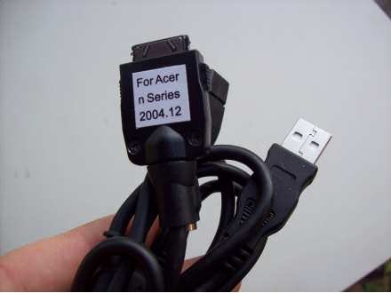 ACER N-SERIES 2004.12 COMUNICATION USB+AC POWER CABLE