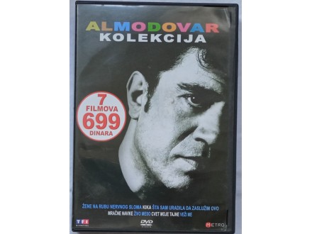 ALMODOVAR  KOLEKCIJA  7 Filmova na 4 DVD-a