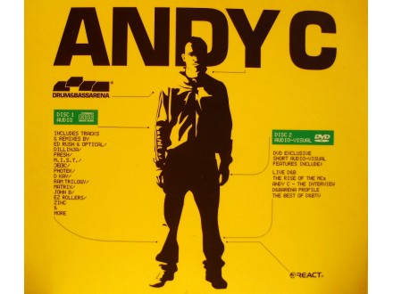 ANDY C - BRUM&;BASSARENA CD+DVD