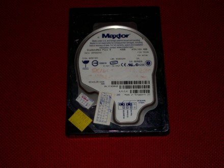 ATA Hard Disk 40GB Maxtor 6E04QL0510205