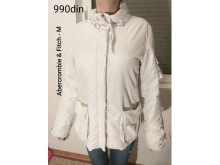 Abercrombie&Fitch ženska jakna bela M/38