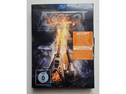 Accept - Symphonic Terror Live At Wacken  2CD i Bluray