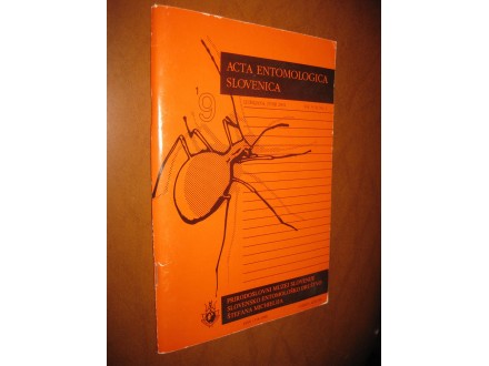 Acta Entomologica Slovenica Vol.9 No.1 (2001.)