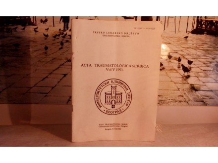 Acta traumatologica Serbica 1991