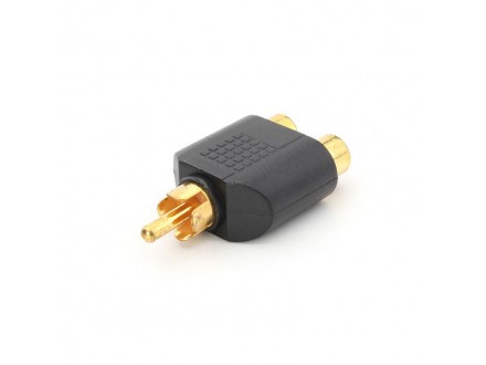 Adapter RCA M na 2RCA Z HWD-AD34