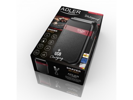 Adler AD2923 - Brijač u futroli sa USB punjenjem