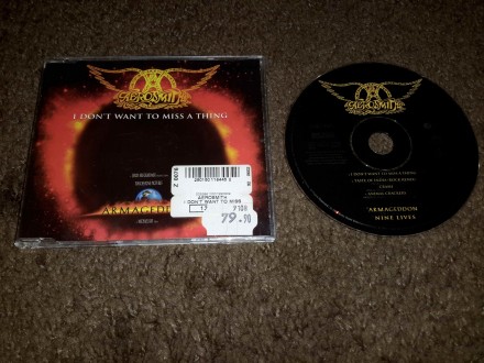 Aerosmith - I don`t want to miss a thing CDS , ORIGINAL