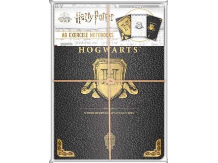 Agenda A6 - HP, Hogwarts Shield - Harry Potter