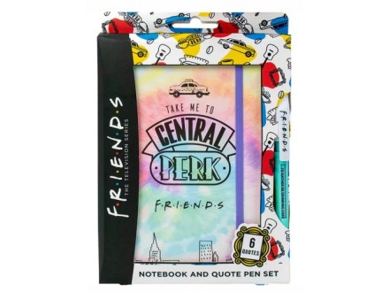 Agenda i hemijska olovka - Friends, Central Perk - Friends