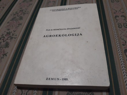 Agroekologija Momčilo Stojanović