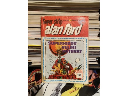 Alan Ford 156 - Superhikov veliki pothvat