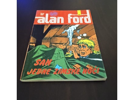 Alan Ford 309 San jedne zimske noći sjajno ocuvan