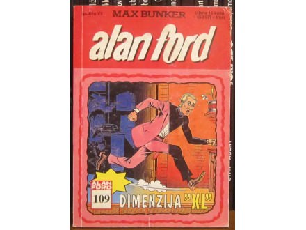 Alan Ford - Borgis 109 - Dimenzija `XL`