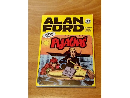 Alan Ford klasik 33 - Pljačkaš (NIJE PIRAT)