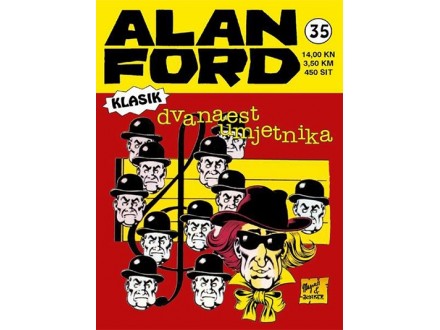 Alan Ford klasik 35: Dvanaest umjetnika - Max Bunker