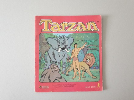 Album - Tarzan - Panini, 91 % Popunjen !!!